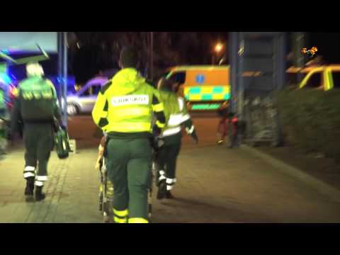 Larm om skjutning  - en skadad