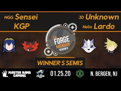 The Forge S5:E1 - NGG | Sensei + KGP vs 3D | Unknown + Helix | Lardo - W Semifinals