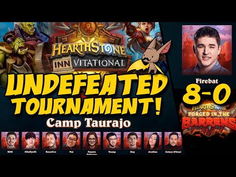We Went Undefeated In The Hearthstone INNvitational Tournament! | Firebat VODS