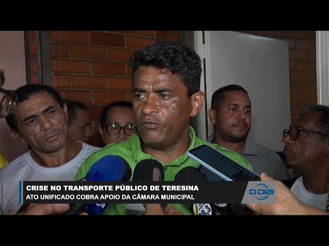 Ato unificado cobra apoio da Câmara Municipal em crise no Transporte Público 06 03 2023