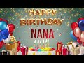 Nana Happy Birthday Nana