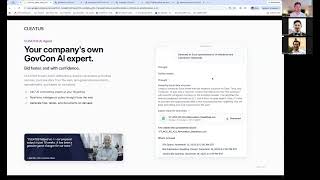 AI for GovCon Webinar | Agent-Built Workflows, Proposal Drafts & Auto Documents (June 24th, 2026)