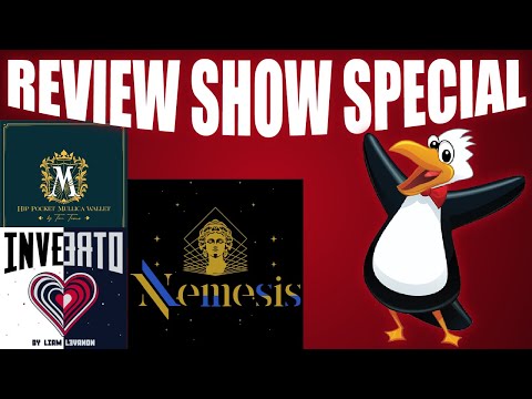 Penguin Magic - Nemesis Deck, Inverto & Hip Pocket Mullica Wallet | Review Show Special