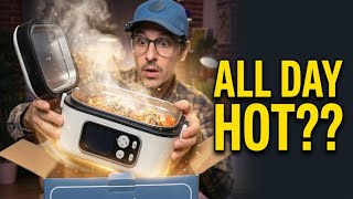 Does This Heated Lunch Box Keep Food Hot All Day? ZRYBOMY