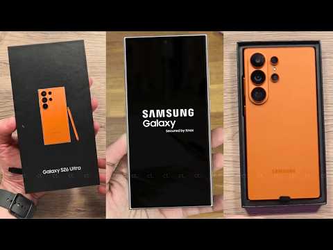 Samsung Galaxy S26 Ultra Unboxing and First Look!