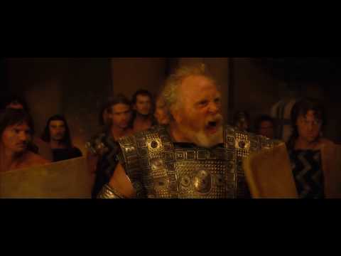 TROY - Inspiring Glaucus Speach before greeks breach palace gates *HD ''2004 film''