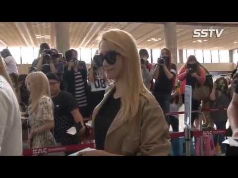 [SSTV] 150704 SNSD - Gimpo Airport