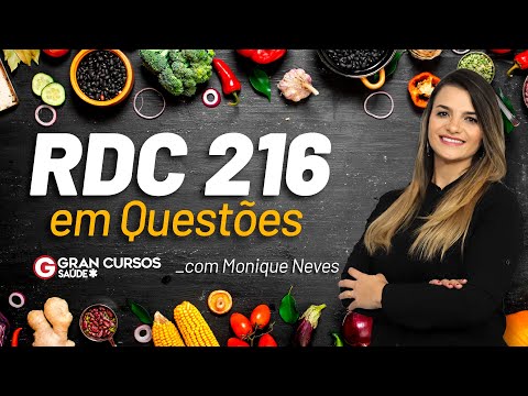 RDC 216 em Questões – Boas Práticas para Serviços de Alimentação com Profa. Monique Neves