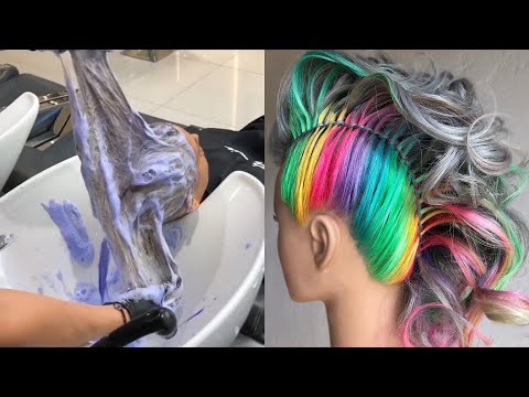 Top Hair Cutting & Hair Color Transformation | Amazing Professional Hairstyles Compilation Part 6