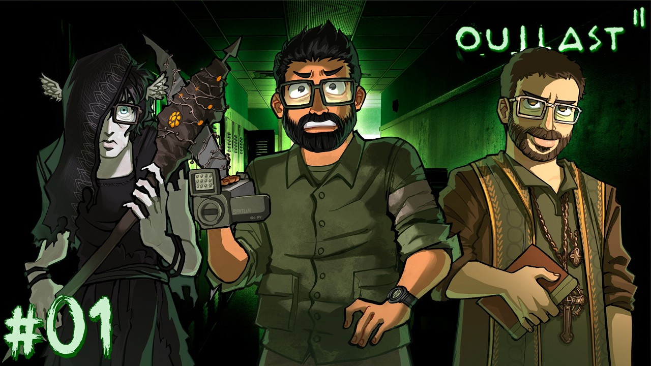 a primeira vez dele vai ser gravada 📹🧟 - Outlast 2 #1