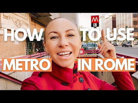 ROME: HOW TO USE ROME SUBWAY- WATCH BEFORE You Travel to Rome! I Rome Travel Guide I Rome, Italy