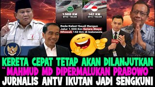 IT TURNS OUT TO BE SENGKUNI..!! PRABOWO EMBARRASSES MAHMUD MD AGAIN 😱 THE HIGH-SPEED TRAIN WILL C...