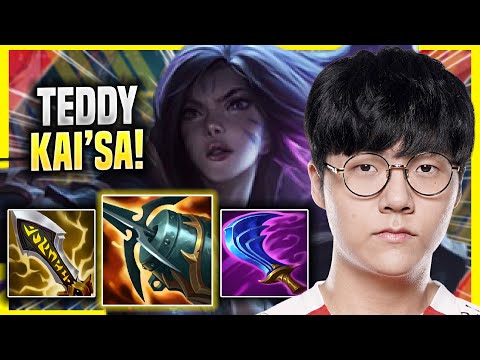 TEDDY IS A GOD WITH KAI'SA! - KDF Teddy Plays Kai'sa ADC vs Ezreal! | Season 2022