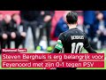 Zo klonk de 0-1 van Steven Berghuis bij PSV-Feyenoord op Radio Rijnmond