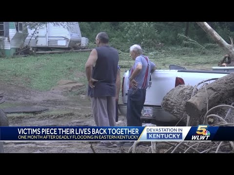 Residents in eastern Kentucky 'hopeful' about future one month after historic floods