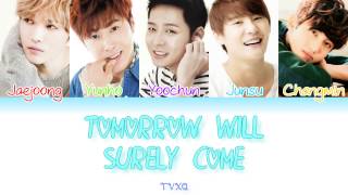 TVXQ (동방신기) - Tomorrow Will Surely Come (明日は来るから) [Colour Coded Lyrics] (Kanji/Rom/Eng)
