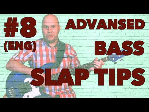 Advanced Bass Slap Tips #8 (Victor Wooten style) (eng) // bass guitar lesson