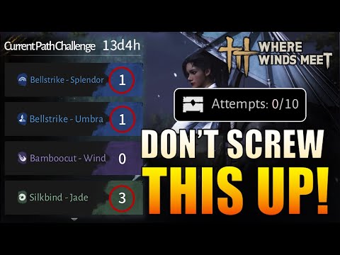 Where Winds Meet - NEW Path Trials Guide! (don't miss rewards) Inner Way & Mystic Skills Upgrades!