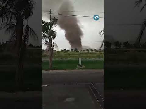 Impactante remolino en Santa Fe #shorts