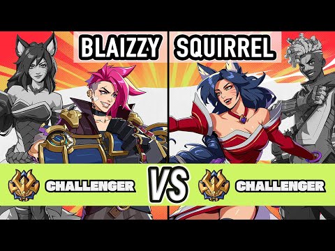 2XKO ▰ Blaizzy (Vi / Ahri) vs Squirrel (Ahri / Ekko) ▰ High Level Gameplay