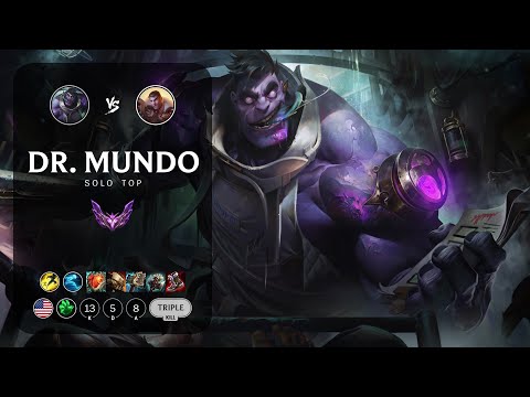 Dr. Mundo Top vs Jayce - NA Master Patch 13.10