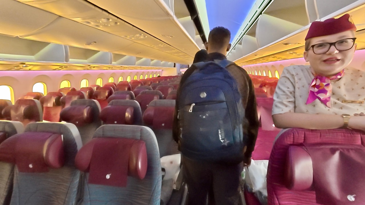 Boeing 787-8 а/к Qatar Airways | Рейс Найроби – Доха