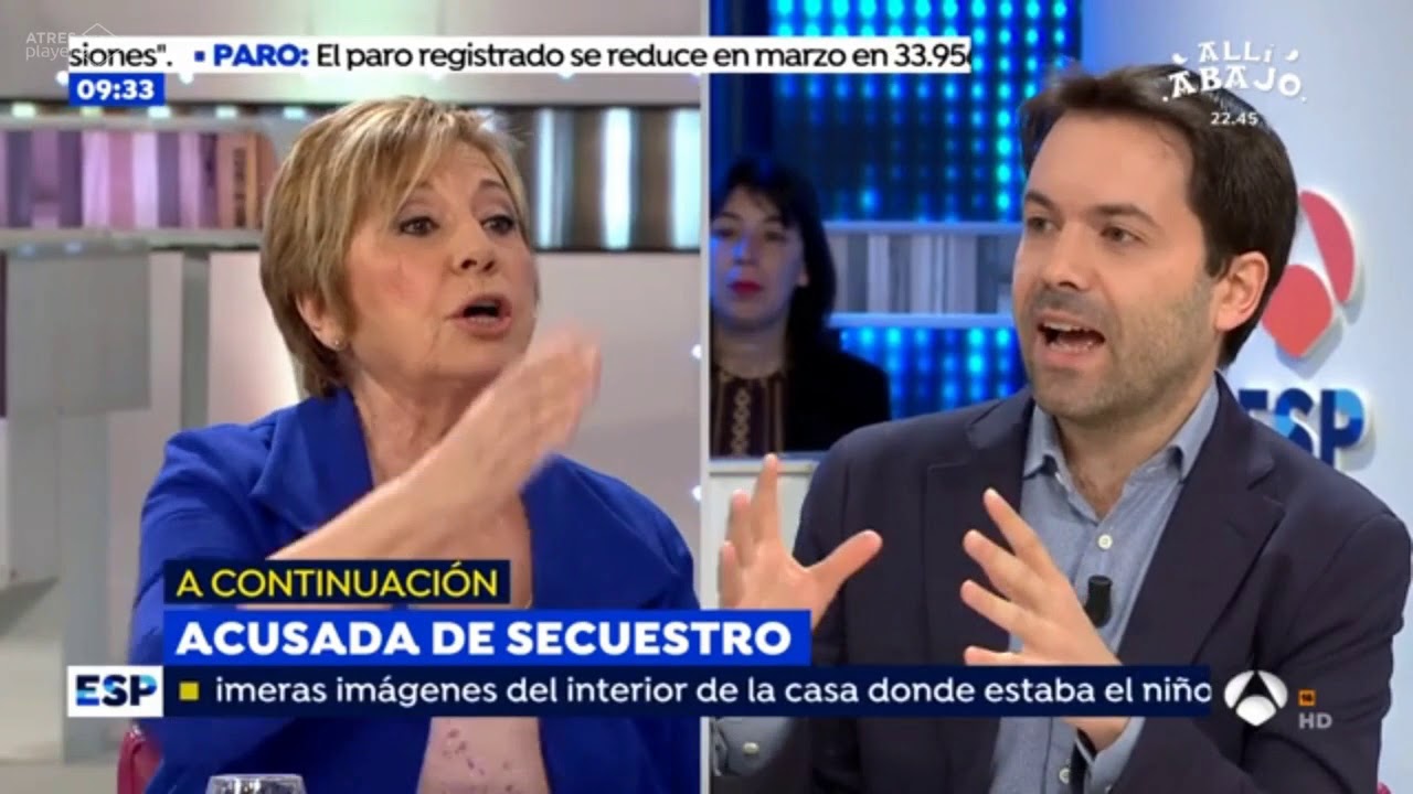 Debate con Celia Villalobos sobre las pensiones públicas