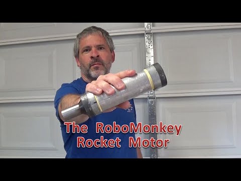 Homemade Metal Rocket Motor
