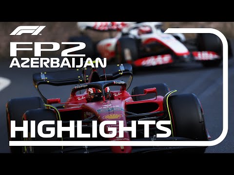 F1 第8戦アゼルバイジャンGP（バクー）FP2ハイライト動画