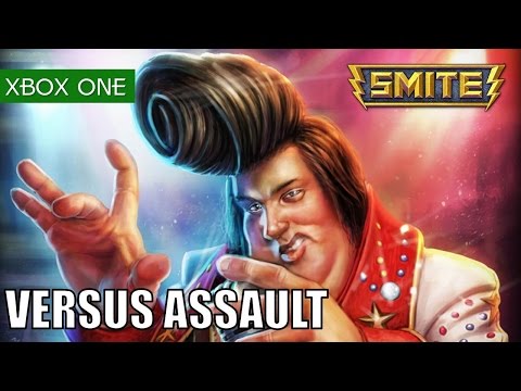 SMITE Xbox One Gameplay Versus Assault - Recording Xbox One Party Chat Test