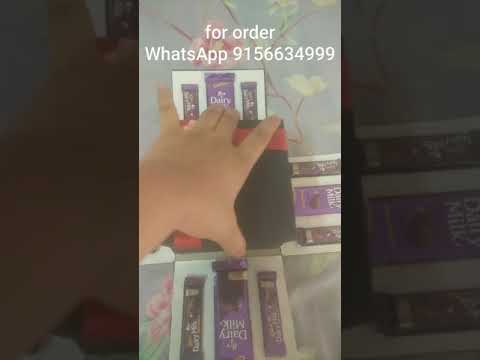 Cadbury chocolate explotion gift box #short for order WhatsApp  9156634999 #ytshortindia #youtube