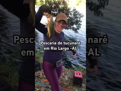 Pescaria de tucunaré em Rio Largo Alagoas #AVENTURASJA