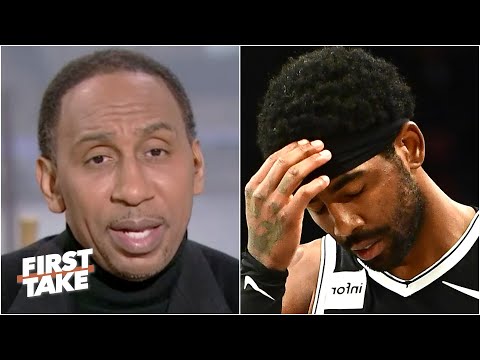 斯蒂芬-A.對凱里-歐文因違反COVID-19協議被罰5萬美元做出迴應｜第一時間報道。 (Stephen A. reacts to Kyrie Irving being fined $50K for violating COVID-19 protocols | First Take)