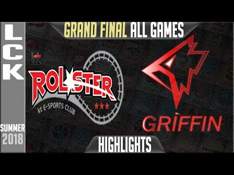 KT vs GRF Highlights ALL GAMES | LCK Playoffs Final Summer 2018 | KT Rolster vs Griffin
