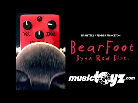 BearFoot FX Dyna Red Distortion