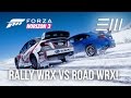 Forza Horizon 3: Rally vs Road Subaru WRX STI - Blizzard Mountain DLC HOT LAP BATTLE!