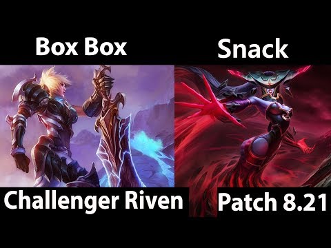 [ Box Box ] Riven vs  Lissandra [ Snack ] Mid - Box Box Riven Stream