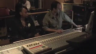 Saigon and his producer DJ Cocoa Chanelle in the studio recording Pain In My Life 2006