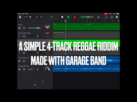 Create a Reggae Loop with GarageBand Tutorial Part 1 - Drums