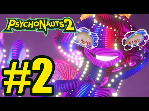 Psychonauts 2 Gameplay Walkthrough Part 2 - Bossfight