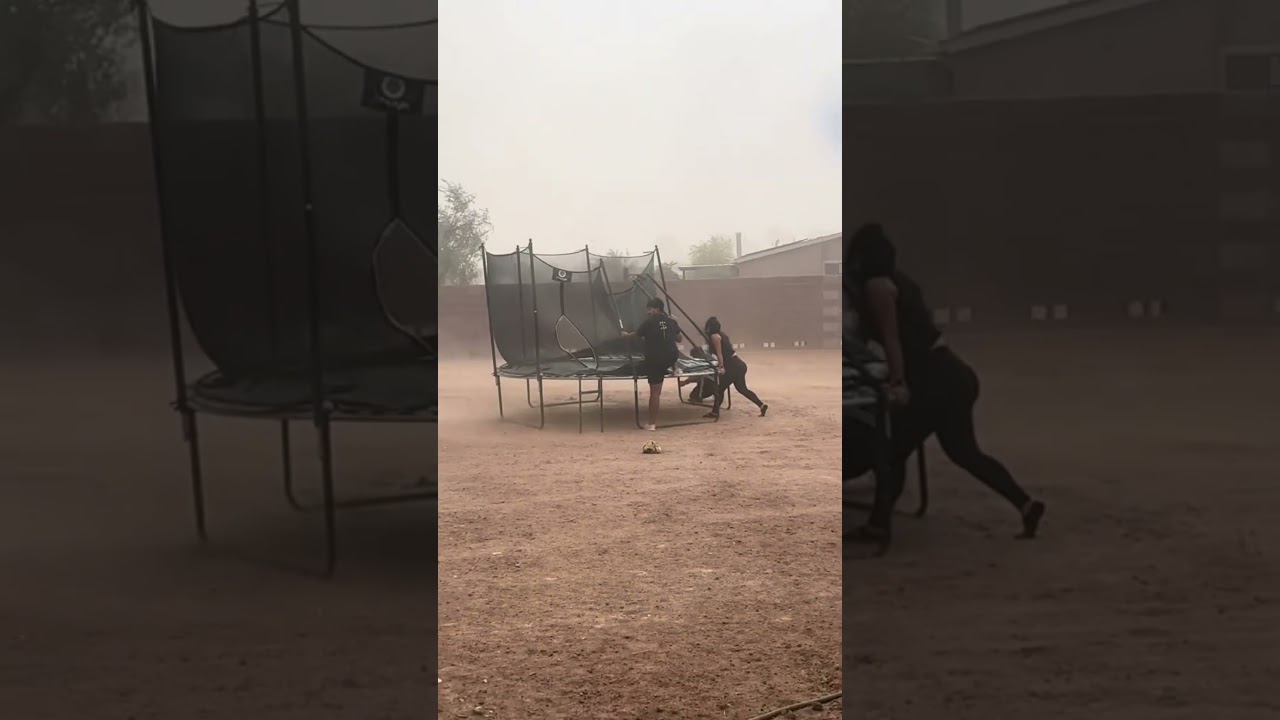 Terrible windy weather