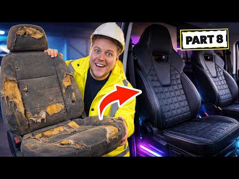 Komplette Umgestaltung des Innenraums meines Wohnmobils | Beheizbare Sitze & Komplette Neupolsterung