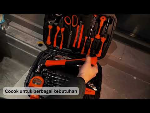Gambar Tactix Perkakas Rumah Tangga Set 26 pcs - Oranye