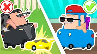 Vamos brincar de espiões com carrinhos! Desenho animado infantil. Desenhos animados em português