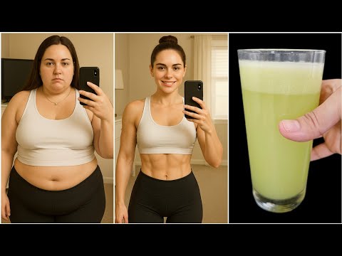 💚 Nur 1 Glas jeden Morgen und dein Bauchfett schmilzt! 💥 Unglaublich schnell🍋🔥
