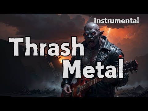 Thrash Metal Playlist / Runs Through in Blink of an Eyes / For WorkOut & Gaming