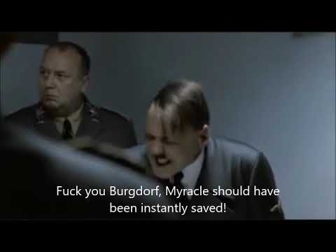 Hitler's reaction to Myracle Holloway's elimination on The Voice