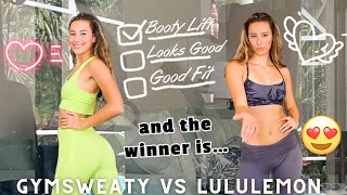 Download lagu AND the winner IS..! Try On Haul with Avaryana✅ Gymsweaty VS Lululemon Leggings Bra FitCheck✅ mp3
