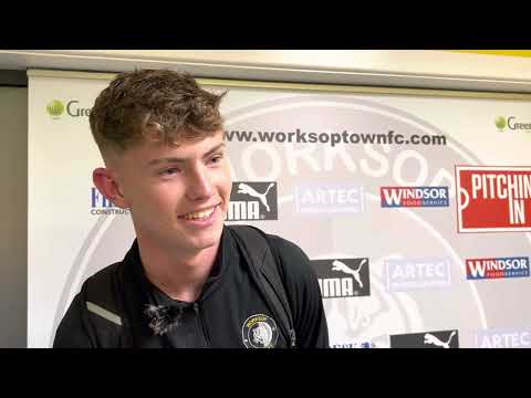 POST-MATCH | Alfie Parnell buzzing after debut goal in the 8-0 win over SJR Worksop