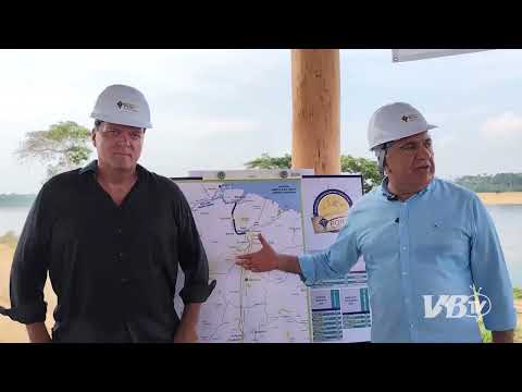 VBTv | Laurez visita EcoPorto e garante parceria do Estado para conclusão do empreendimento